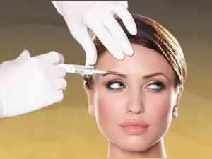 تزریق بوتاکس به پیشانی